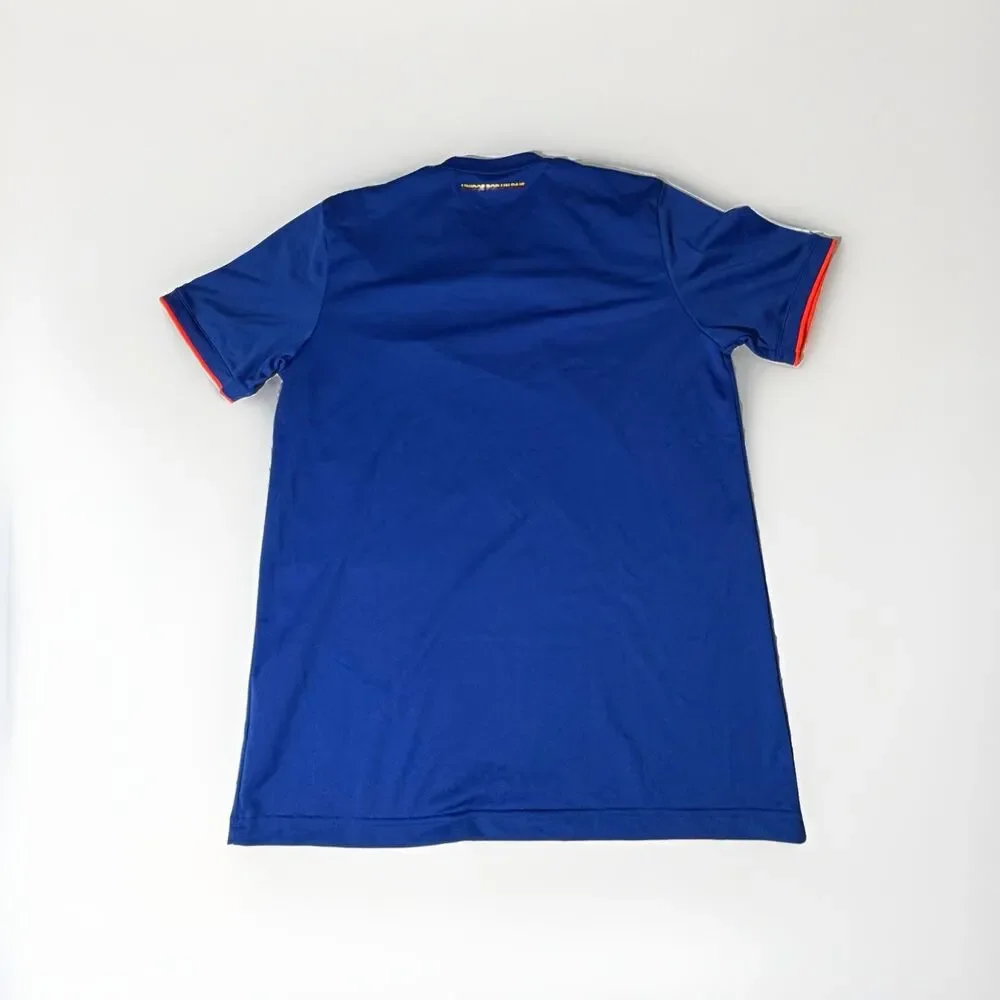 NWOT Adidas Colombia Soccer Jersey Men’s M Blue Orange Climacool FCF